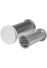 Europlast SMK2-100dB - Κιτ Φυσικού Αερισμού, Μεταλλικό, με Ηχομόνωση και Πλέγμα Προστασίας