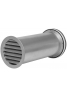 Europlast SMK2-100dB - Κιτ Φυσικού Αερισμού, Μεταλλικό, με Ηχομόνωση και Πλέγμα Προστασίας