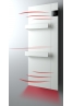 Radialight Onsen Evo 1000 Watt Λευκή - Ψηφιακή Πετσετοκρεμάστρα Μπάνιου