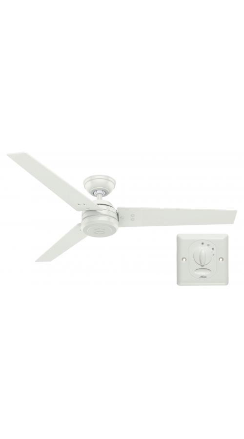 Hunter Protos 132 Fresh White - Ανεμιστήρας Οροφής