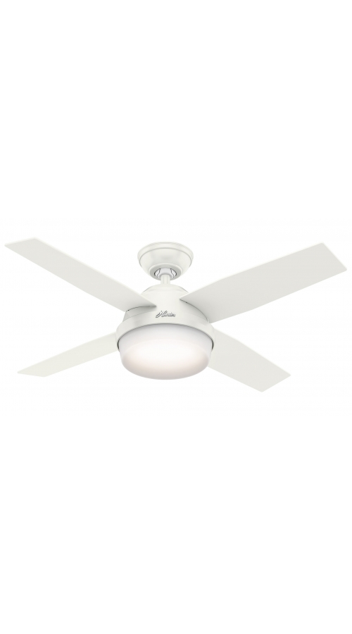 Hunter Dante 112 Fresh White - Ανεμιστήρας Οροφής με Φωτιστικό