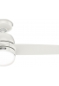 Hunter Seawave 132 Fresh White - Ανεμιστήρας Οροφής με Φωτιστικό