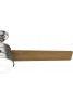 Hunter Finley 132 Brushed Nickel - Ανεμιστήρας Οροφής με Φωτιστικό