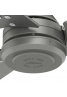 Hunter Protos 132 Matte Silver - Ανεμιστήρας Οροφής