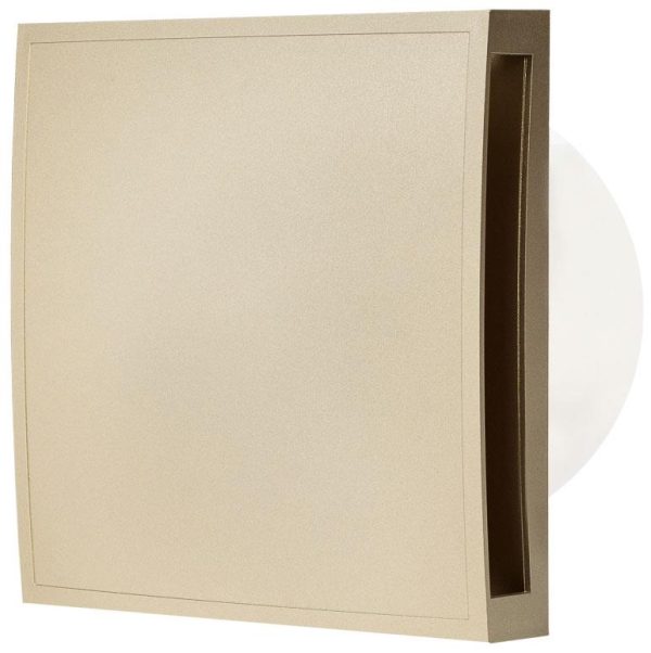 Europlast EET100G – Εξαεριστήρας μπάνιου με κάλυμμα, Χρυσαφί