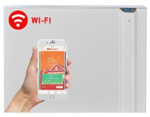 Radialight Klima WiFi 1000 Watt Λευκό - Ψηφιακός Θερμοπομπός Διπλής Λειτουργίας