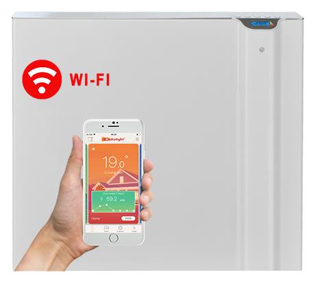 Radialight Klima WiFi 750 Watt Λευκό – Ψηφιακός Θερμοπομπός Διπλής Λειτουργίας