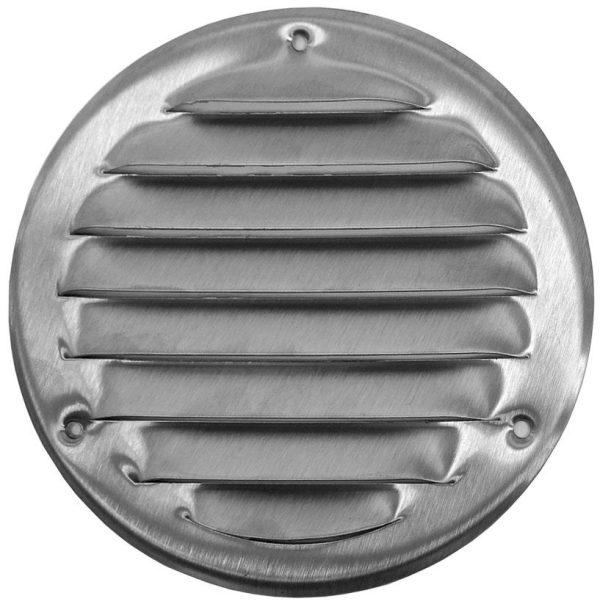 Europlast MR100i – Περσίδα Εξαερισμού Ανοξείδωτη (Inox) με Πλέγμα Προστασίας