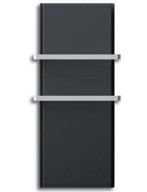 Radialight Icon 2B 750 Watt Ανθρακί - Ψηφιακή Πετσετοκρεμάστρα Μπάνιου