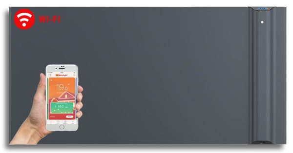 Radialight Klima WiFi 1500 Watt Ανθρακί – Ψηφιακός Θερμοπομπός Διπλής Λειτουργίας