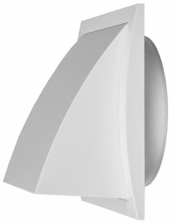 Europlast ND10FV – Περσίδα Εξαερισμού Πλαστική με Βαλβίδα Αντεπιστροφής