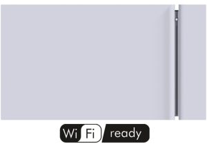 Radialight Kyoto 1000 Watt Λευκό - Ψηφιακός Θερμοπομπός Διπλής Λειτουργίας