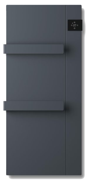 Radialight Onsen 750 Watt Ανθρακί - Ψηφιακή Πετσετοκρεμάστρα Μπάνιου