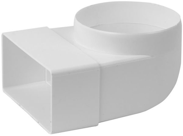 Europlast KLD – Σύνδεσμος Αγωγών Πλαστικός, Γωνιακός 90°, 110x55mm/Φ100mm