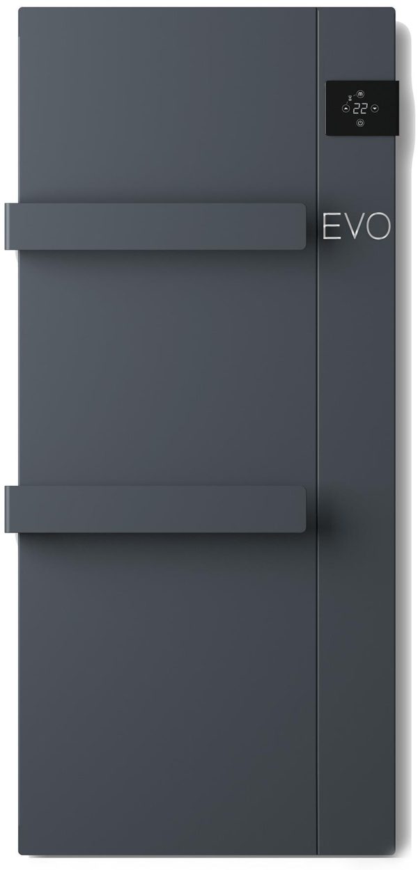 Radialight Onsen Evo 1000 Watt Ανθρακί – Ψηφιακή Πετσετοκρεμάστρα Μπάνιου