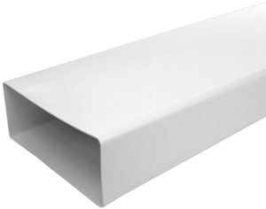 Europlast K29-1 - Επίπεδος Αγωγός Εξαερισμού Πλαστικός, 220x90mm, 1,00m