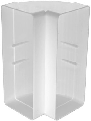 Europlast KLV29-90 - Σύνδεσμος Αγωγών Πλαστικός, Γωνιακός 90°, Κάθετος, 220x90mm