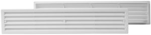 Europlast VR459 - Περσίδες (σετ) Εξαερισμού Πλαστικες για Πόρτα