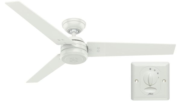 Hunter Protos 132 Fresh White – Ανεμιστήρας Οροφής