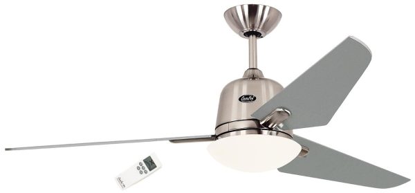 Casafan Eco Aviatos 132 BN-SL – Ανεμιστήρας Οροφής με Φωτιστικό