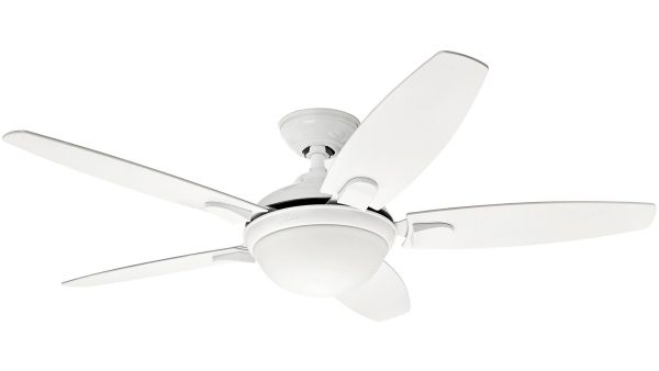 Hunter Contempo 132 White – Ανεμιστήρας Οροφής με Φωτιστικό